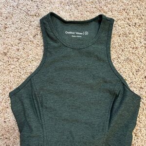 Outdoor Voices Dark Green Tank Top Like New